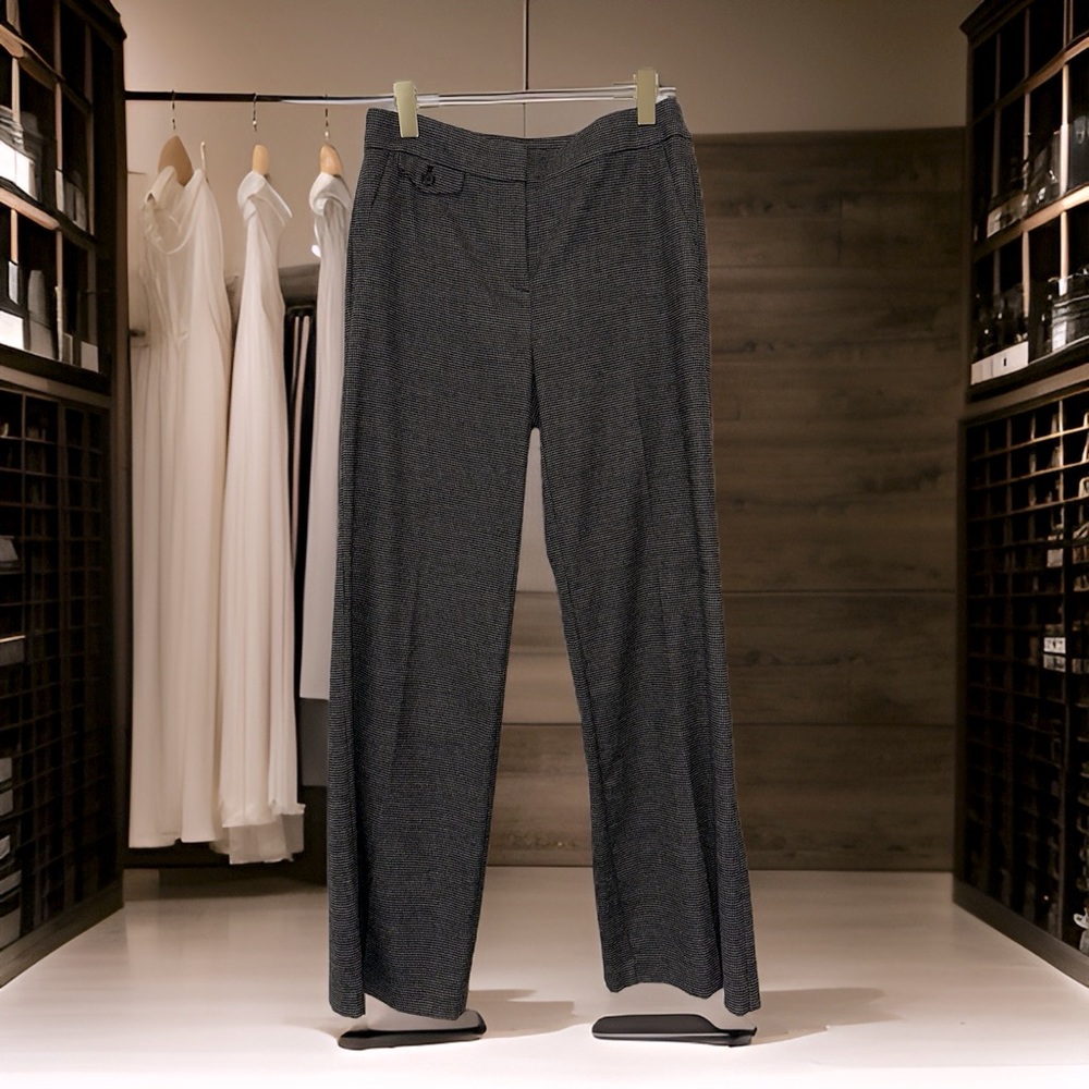 LOFT slacks size 4 dark and light grey.